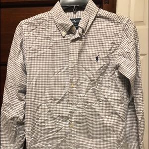 POLO BY RALPH LAUREN LS Button Down Blue/white